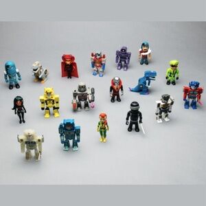 Set of 4 Kidrobot Blind Bags - Transformers vs G.I. Joe (2017)
